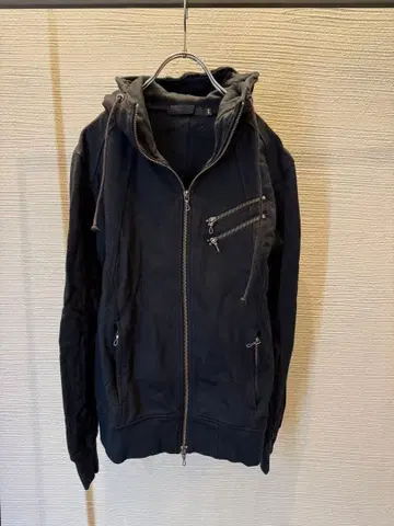 00s fuga coated hoodie japanese label