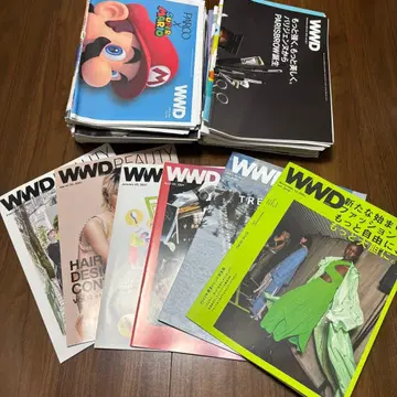 2021년 wwd japan 1년치 세트