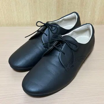 MUJI 무인양품 여성 피로를 덜어주는 가죽 신발 23.0cm 블랙