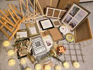 웰컴 웨딩 사진 프레임