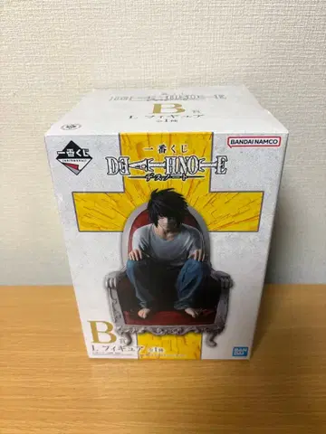 DEATH NOTE L 피규어 B상 데스노트 제일복권 덤 포함