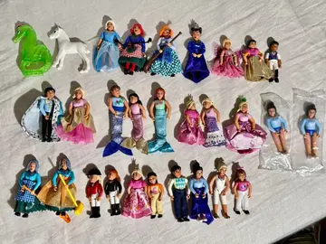 LEGO belville 빈티지 인형 세트 27체 레어 캐릭터 포함!