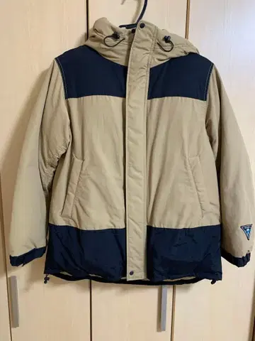 niko and - 후드 부착 다운 자켓 베이지 니코앤드