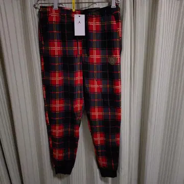 조던 브랜드 JORDAN BRAND 체크 스웨트 팬츠