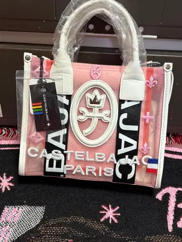 CASTELBAJAC 핑크 숄더백