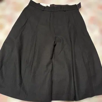 유니클로 블랙 큐롯 L 사이즈 트위드