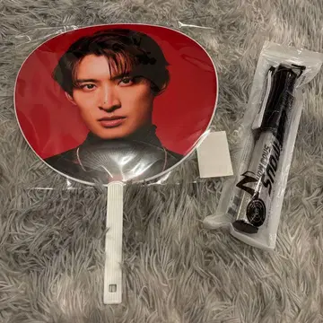 SnowMan 무카이 코지 ON 응원봉 부채 세트