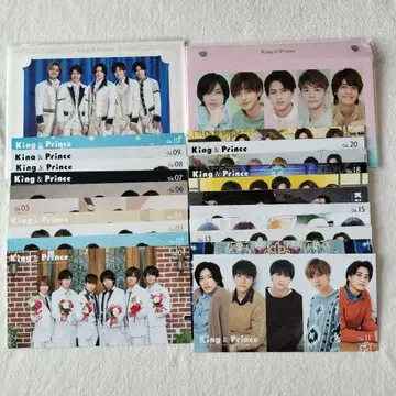 세일 새상품급 King&Prince 뉴스레터 21권 폴더 포토 카드