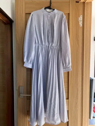 iminoaru 연보라색 플리츠 원피스 M