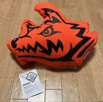 MAN WITH A MISSION 로고 쿠션 (오렌지)