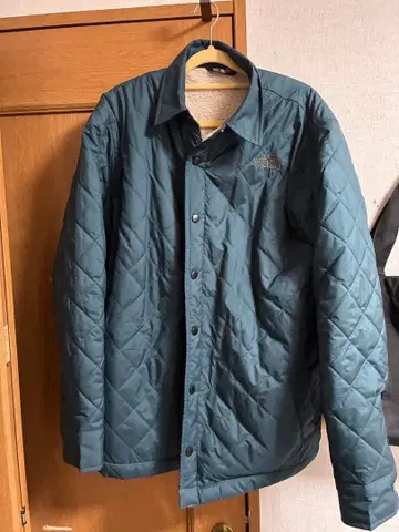 THE NORTH FACE 퀼팅 자켓 M 다크 그린