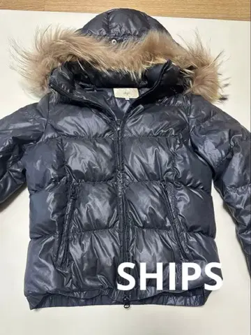 SHIPS 후드 부착 다운 자켓 S