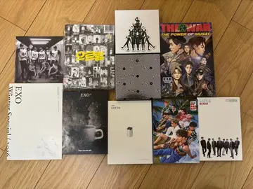 EXO 한국 CD 10장 세트