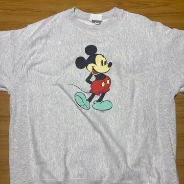 Champion 리버스 위브 미키마우스 맨투맨 M