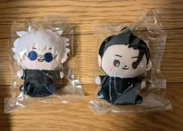 주술회전 고죠 사토루 게토 스구루 회옥옥절 모찌비 봉제 인형 미개봉