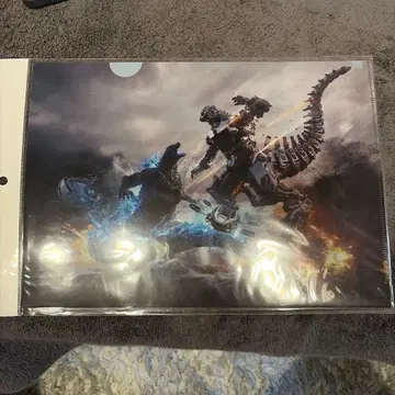 고질라 더 라이드 그레이트 크러쉬 A4 클리어 파일