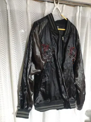 3XL 큰 스카잔 용 자수