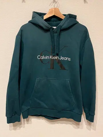 캘빈 클라인 진스 후드티 다크 그린 M 사이즈