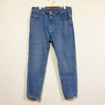 유니클로 EZY 청바지 라이트 블루 L 사이즈