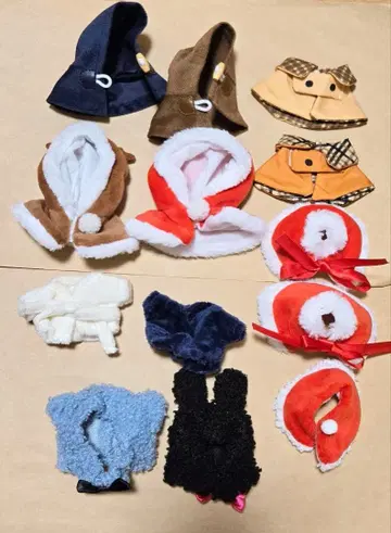 봉제 인형 의류 옷 활동 코스튬 의상 세리아 캔두