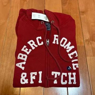 새상품 ABERCROMBIE & FITCH 집업 후드티 M 사이즈