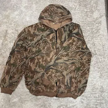 지퍼 후드티 리얼 트리