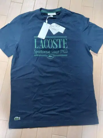 LACOSTE 네이비 T셔츠 TH0322-99 반팔 신사