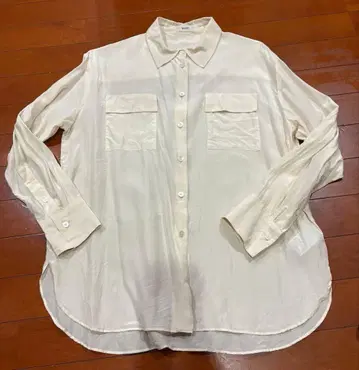 ROPE 로페 실크 긴팔 셔츠