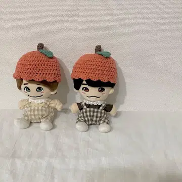 치비누이 의류 트윈룩 세트 사과 모자 상의 살로펫