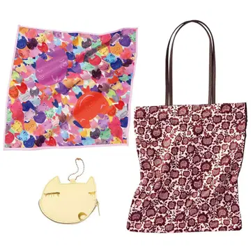 츠모리치사토 고양이 럭셔리 3종 세트 (어른의 패션 수첩 부록)