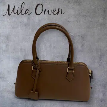 컨디션 최상 와이드 숄더 보스턴 백 Mila Owen