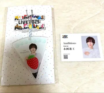 나가오카 렌 아크릴 키링 아크키링 AmBitious