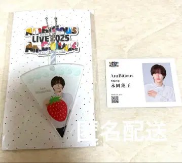 나가오카 렌 아크릴 키링 아크키링 AmBitious