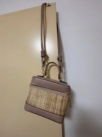 사만다 타바사 카고백 숄더 핑크