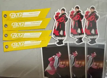 SixTONES 타카치 유고 기념일 스티커 BOYZ 리본 키링