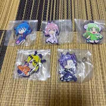 마계의 왕자! 이루마군 데포라바! 키링 5개 세트