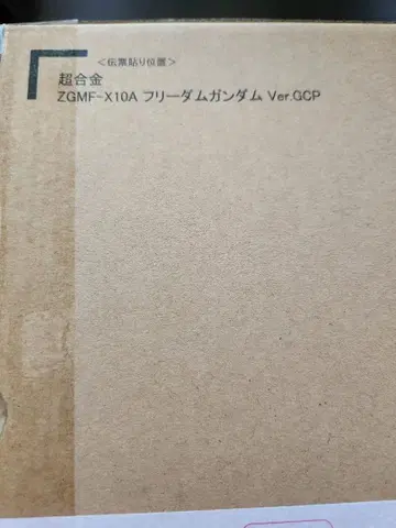 초합금 ZGMF-X10A 프리덤 건담 Ver.GCP