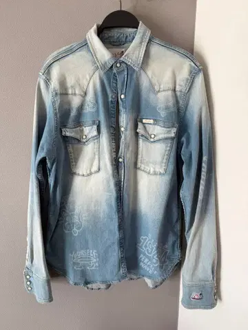 TES 엔드리스 써머 BIGJONE 데님 셔츠