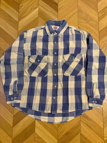 80s90s 디키즈 헤비 플란넬 셔츠