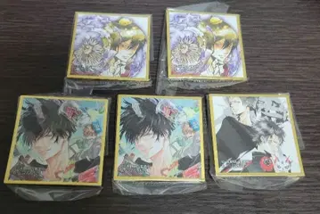 아마노 아키라 전시회 콩 가챠 색지