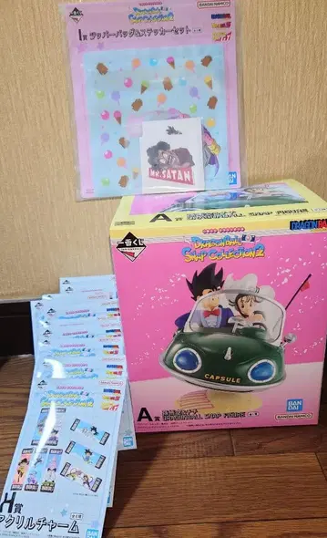 드래곤볼 제일복권 스냅 컬렉션2 A상 손오공&치치 미개봉
