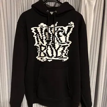 DADA 착용 NOKEY BOYZ 블랙 후드티