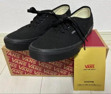 vans 오센틱 블랙