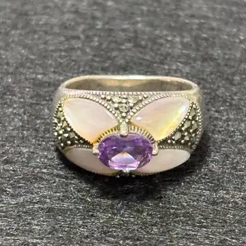 자수정 반지 빈티지