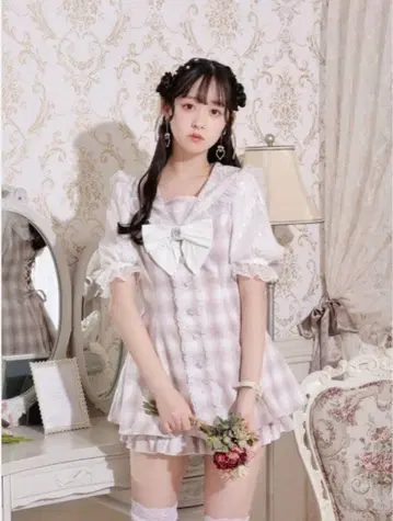 NOEMIE 키라키라 비쥬 세일러 셋업