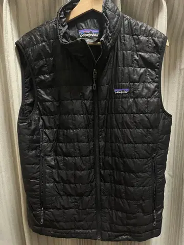 patagonia 블랙 나노 퍼프 베스트