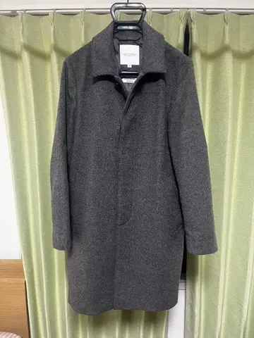 URBAN RESEARCH 울 캐시미어 스텐카라 코트 그레이 M