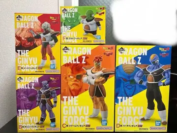 제일복권 드래곤볼 기뉴 특전대 5체 세트