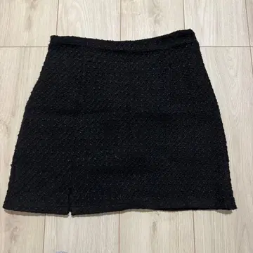 홀리데이앤홀리데이 프린지 트위드 스커트