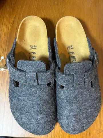 BIRKENSTOCK BOSTON 보스턴 울 펠트 그레이